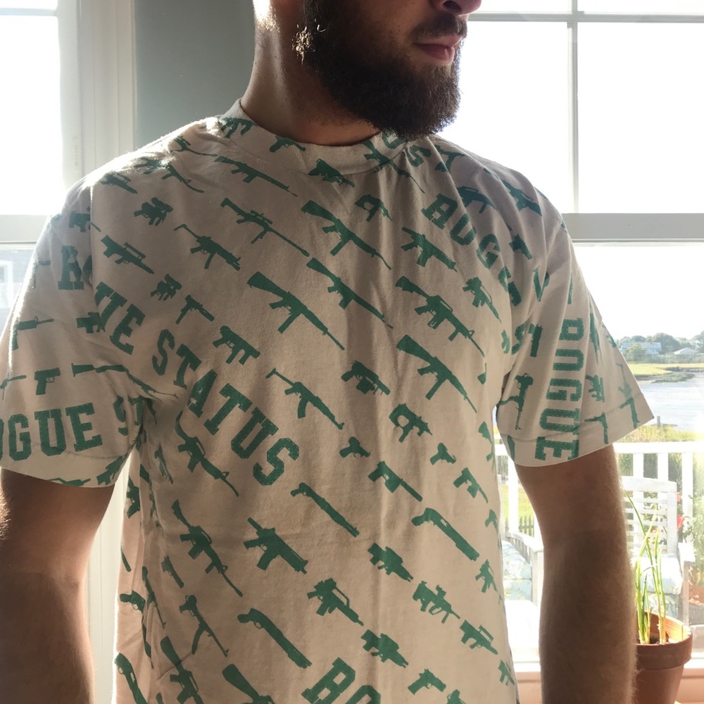 Rogue Status “Gun Show” t-shirt (Rare) (Large)